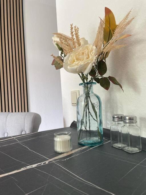 Modernes Apartment In 켐니츠 외부 사진
